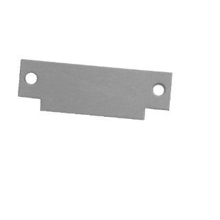 Don Jo FS 260 Steel ANSI Strike Cut Out Filler Plate, Prime Coated, 1 1/4" Width x 4 7/8" Height (Pack of 10) Door Hardware