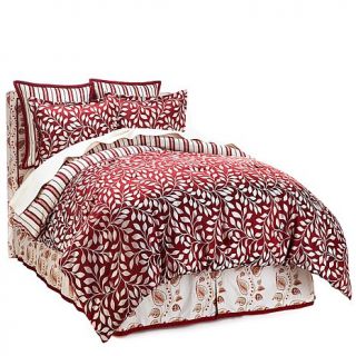 Alexa Hampton Home 6 piece Leaf Jacquard Comforter Set