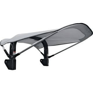 Cozy Cab Gray Acrylic-Coated Nonfolding Poly Sunshade — 2x2 Square Tube  Tractor Accessories