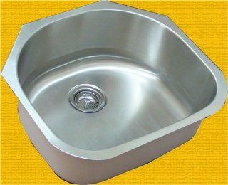 US307 Stainless Steel Undermount Single Bowl Kitchen Sink   Double Bowl Sinks  