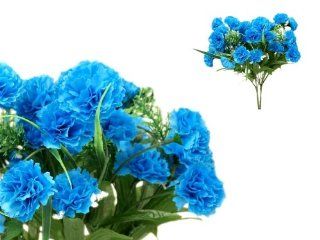 252 Mini Silk Carnations Wedding Flowers SALE   Turquoise   Artificial Flowers