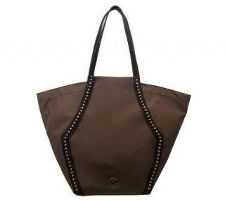 orYANY Nylon Narelle Tote with Studded Accents —