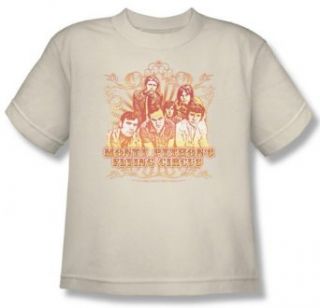 Monty Python Kids Shirt Flying Circus Vintage Cream Youth T Shirt Tee Clothing