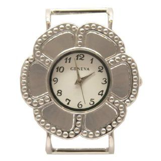 Create Your Own Watch   White Interchangealbe Flower Watch Face at  Women's Watch store.