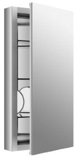 KOHLER K 99001 NA Verdera 15 Inch By 30 Inch Slow Close Medicine Cabinet With Magnifying Mirror
