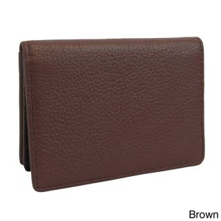 Amerileather Leather Id And Business Card Holder