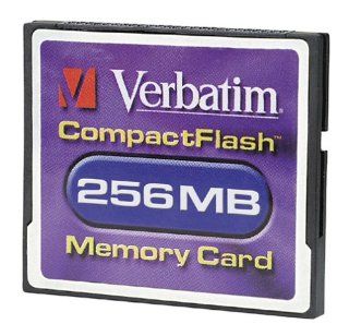Verbatim 256 MB CompactFlash Card Electronics
