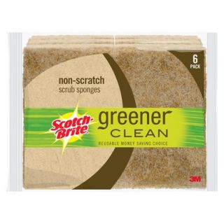 Scotch Brite™ Greener Clean 6 Pk. Non Scratch Sc