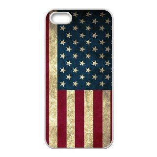 American Flag Classic iPhone 5/5s Durable TPU Case, Best Hard Shell Protector Skin Cover Cell Phones & Accessories