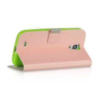Dream Wireless Stand Sheer Pouch for Samsung Galaxy S4 with Sleep Function  Retail Packaging   Pink Cell Phones & Accessories