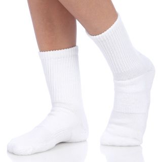 Flexus Llc Smart Socks Extreme X training Crew Socks (pack Of 3) White Size M