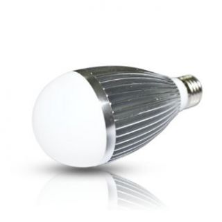 No Radiation E27 9x1w LED Light Lamp Bulb 9w LED Bulb with Opal Cover Ac 85 265v   Led Household Light Bulbs  