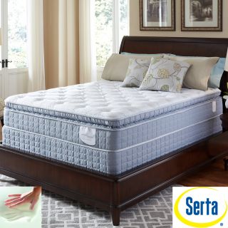 Serta Perfect Sleeper Luminous Super Pillowtop Queen size Mattress Set