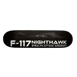 F 117 Nighthawk Custom Skate Board