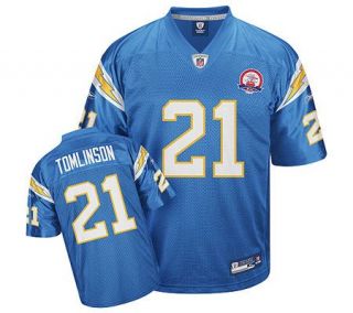 NFL Chargers AFL 50th Anniversary LaDainian Tomlinson Jersey —