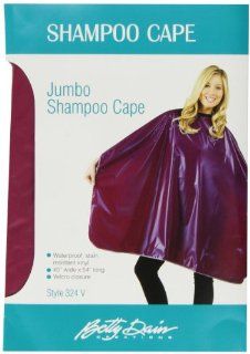 Betty Dain Jumbo Shampoo Cape, Burgundy, 8 Ounce  Hair Care Products  Beauty