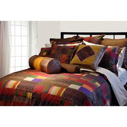None Marrakesh 8 piece California King size Comforter Set Brown Size California King