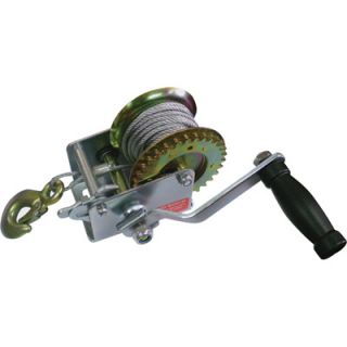 Ultra-Tow Trailer Winch — 600-Lb. Capacity, Model# 400063 with Cable  Hand Winches