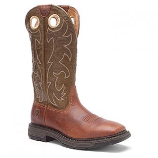Ariat Workhog™ Wide Square Toe Tall ST  Men's   Rust/Army Green