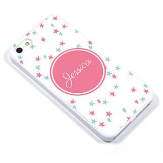 personalised monogram star case for iphone by we love to create