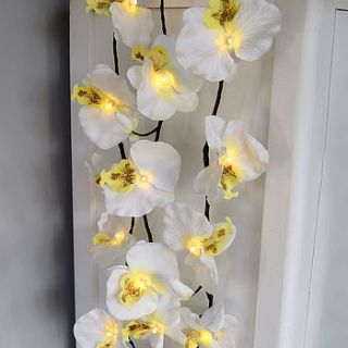 orchid light garland by red lilly