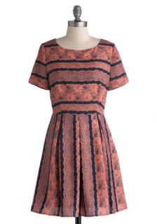 Feminine with the New Dress in Coral  Mod Retro Vintage Dresses