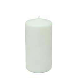 3x6 Inch White Pillar Candles (case Of 12)