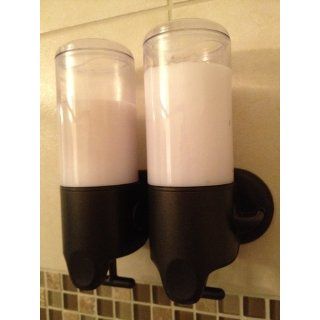 simplehuman Stainless Steel Wall Mount Pumps, Twin Shampoo & Soap Dispenser   Shower Dispensers