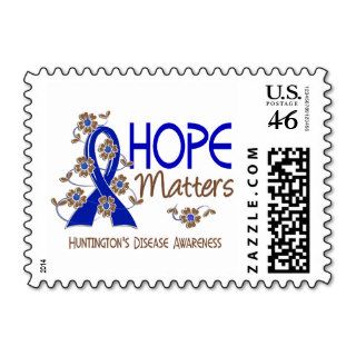 Hope Matters 3 Huntington's Disease Postage Stamps