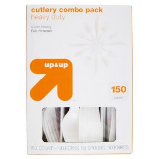 up & up™ Heavy Duty Plastic Cutlery Combo Pack  