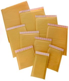 Recycled paper Self Seal #0 6.5x10 inch Bubble Mailers (case Of 250)
