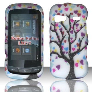 2D Multiheart Tree LG Rumor Reflex LN, UN272 LG Xpression /Freedom UN272 C395/ Converse AN272 (Boosts Mobile, Sprint at&t,U.S. Cellular) Case Cover Phone Snap on Cover Case Protector Case Cell Phones & Accessories
