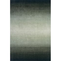 Hand tufted Manhattan Ombre Green Wool Rug (33 X 53)