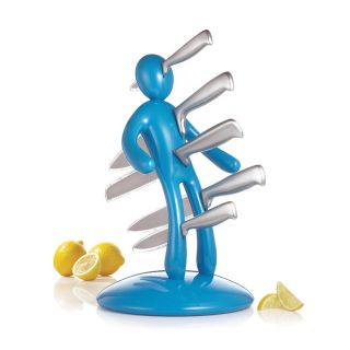The Ex 2nd Edition Blue 5 piece Kitchen Knife Set