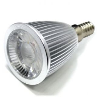 E14 Base 7w COB LED Spot Light Bulb Lamp with Convex Lens Ac 85 265v   Led Household Light Bulbs  