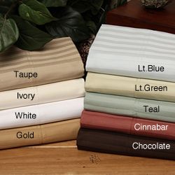 Wrinkle resistant Stripe Cotton Pillowcases
