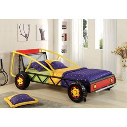Furniture Of America Sporty Car Twin Size Bed
