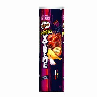 Pringles Xtreme Sizzlin' Sweet BBQ Can, 6.73 Ounce Cans (Pack of 14)  Snack Food  Grocery & Gourmet Food