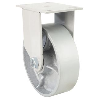 Fairbanks Rigid Extra Heavy Duty Replacement Caster — 8in. x 2 1/2in.  1,500 Lbs.   Above