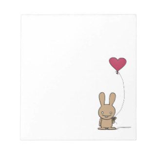 Bunny Love Notes Note Pads