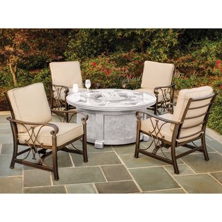 Upton Home Morton Outdoor Spring Rocker Chairs (Set of 4) Sofas, Chairs & Sectionals