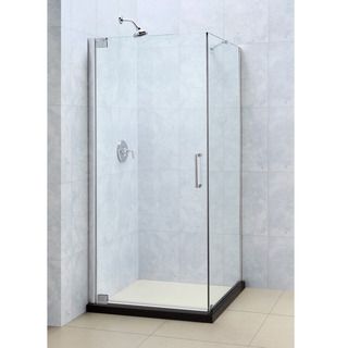 Dreamline Elegance 30 X 30 Frameless Tempered Glass Pivot Shower Enclosure