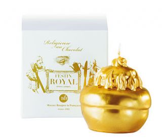 cream puff candle gift by belier