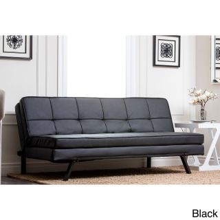 Abbyson Living Newport Double Cushion Convertible Sofa