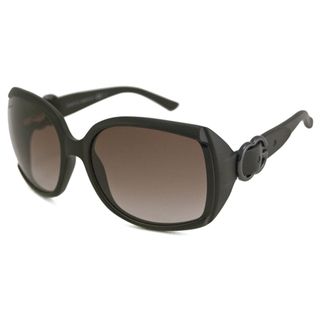Gucci Womens Gg3511 Dark Brown/brown Rectangular Sunglasses