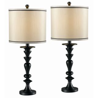Frazer Graphite Table Lamps (set Of 2)