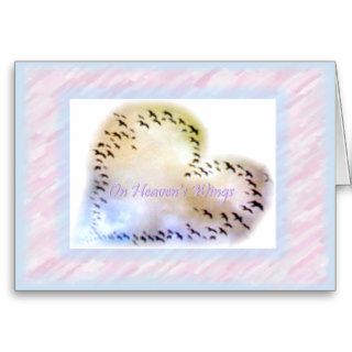 On Heaven's Wings Greeting Card