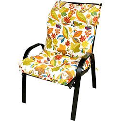 44x22 inch 3 section Outdoor Esprit High Back Chair Cushion