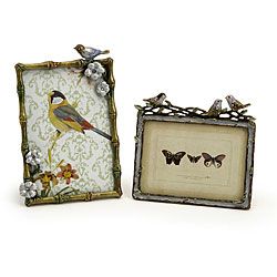 Feathered Friends Picture 2 piece Frame Set