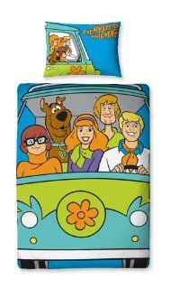 Character World Scooby Doo 'Mystery' Reversible Panel Duvet Set, Multi, Single   Childrens Duvet Covers